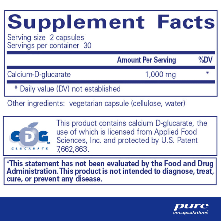 Calcium-d-Glucarate 60's