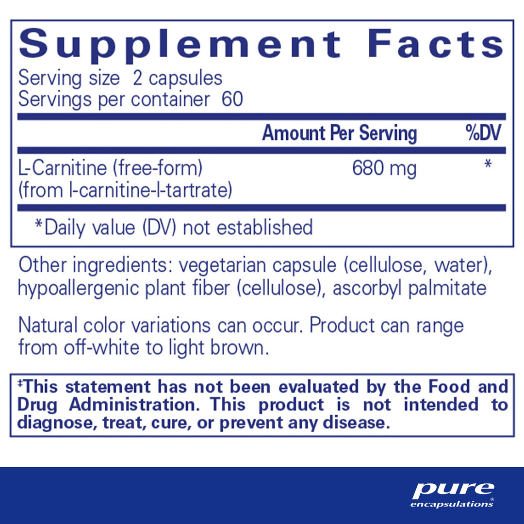 l-Carnitine 120's