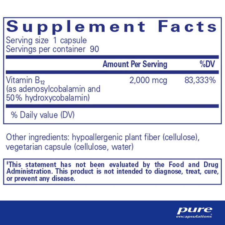 Adenosyl/Hydroxy B12 90's