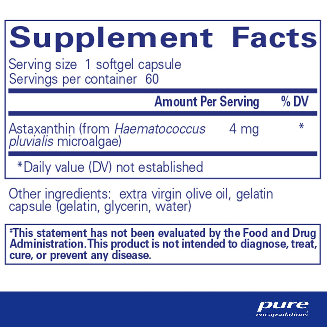 Astaxanthin 60's