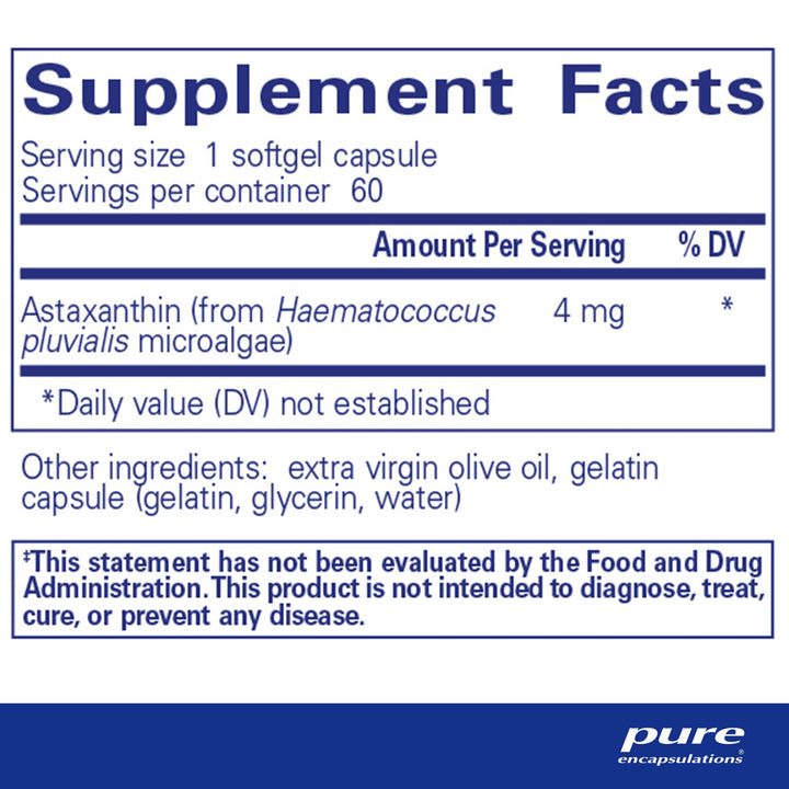 Astaxanthin 60's