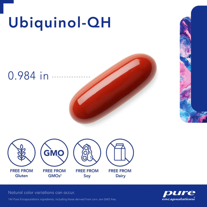 Ubiquinol-QH 100 mg 60's