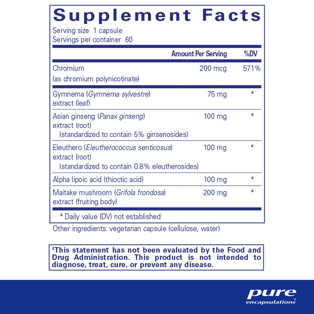 Glucose Support Formula‡ 60's