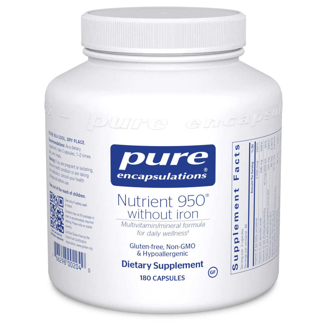 Nutrient 950® w/o Iron 180's