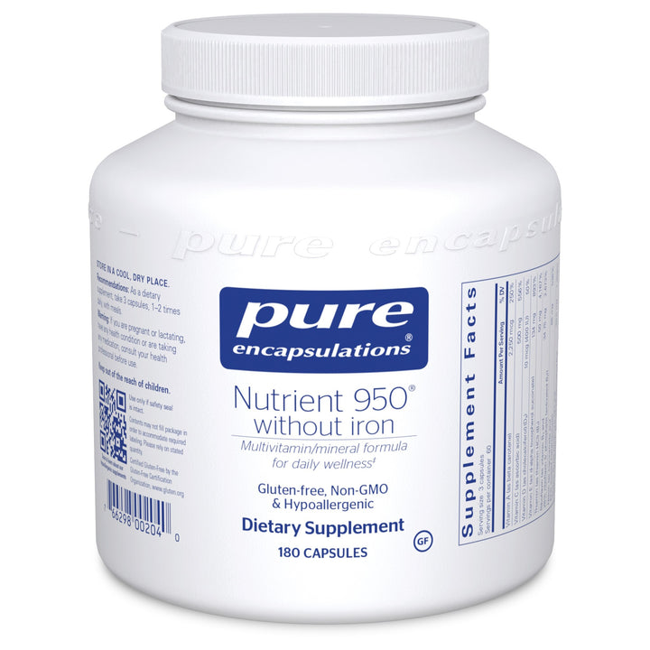 Nutrient 950® w/o Iron 180's