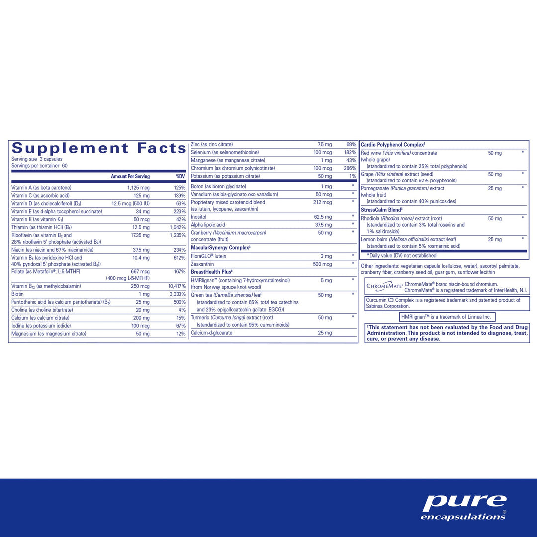 Women's Nutrients 180's