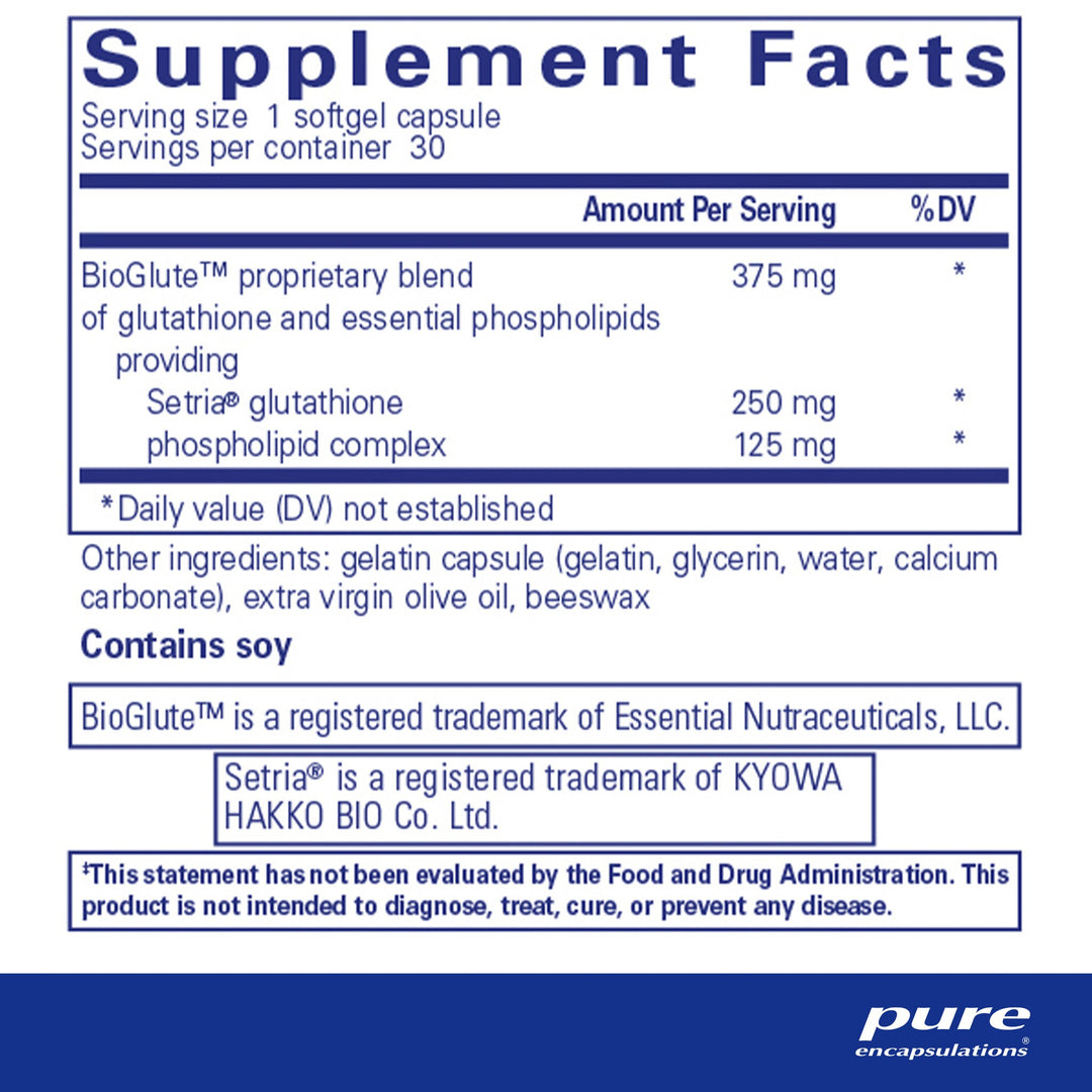 Liposomal Glutathione 30's