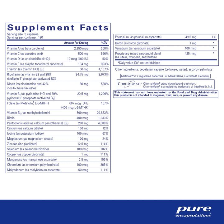 Nutrient 950® w/o Iron 360's