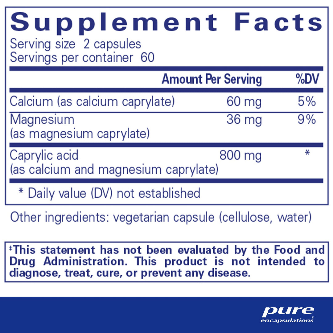Caprylic Acid 120's