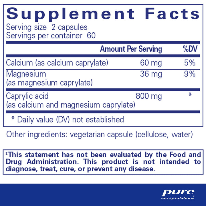 Caprylic Acid 120's