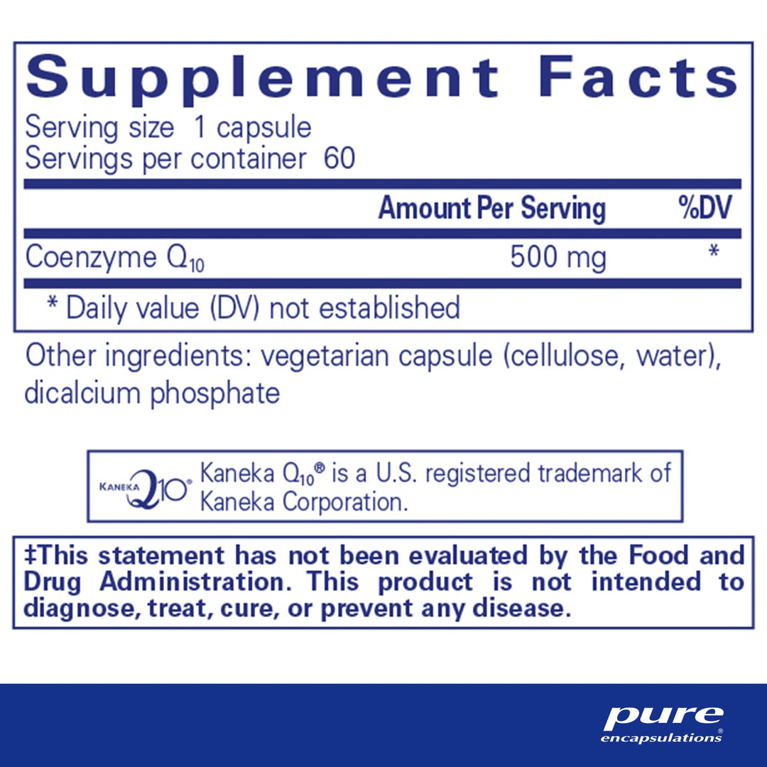 CoQ10 - 500 Mg.