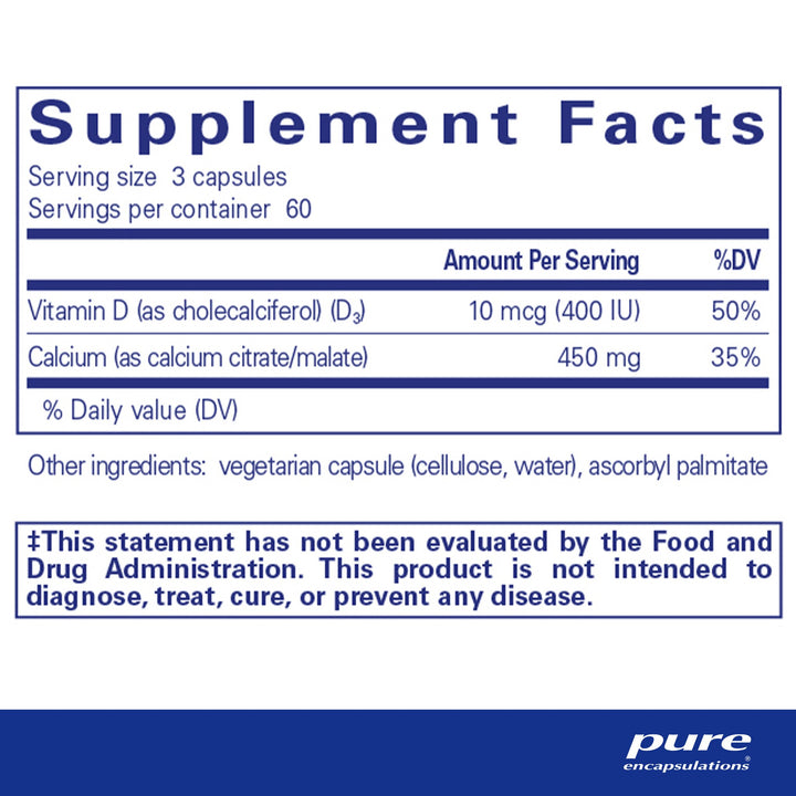 Calcium with Vitamin D3 180's
